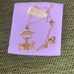 Catherine Popesco Paris Gold Necklace with Crystal Accents